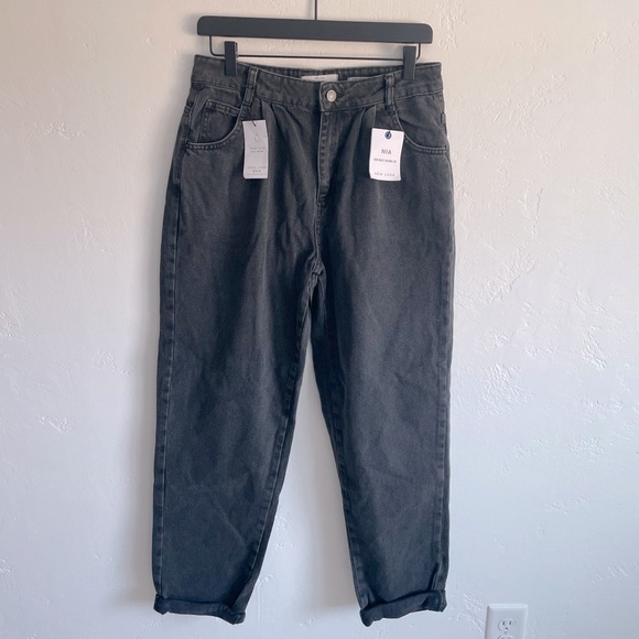 New look black denim jeans high waist size 8 NWT - Picture 2 of 14